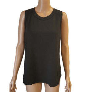 𝅺Woman's black T-shirt racer back (code-P150)